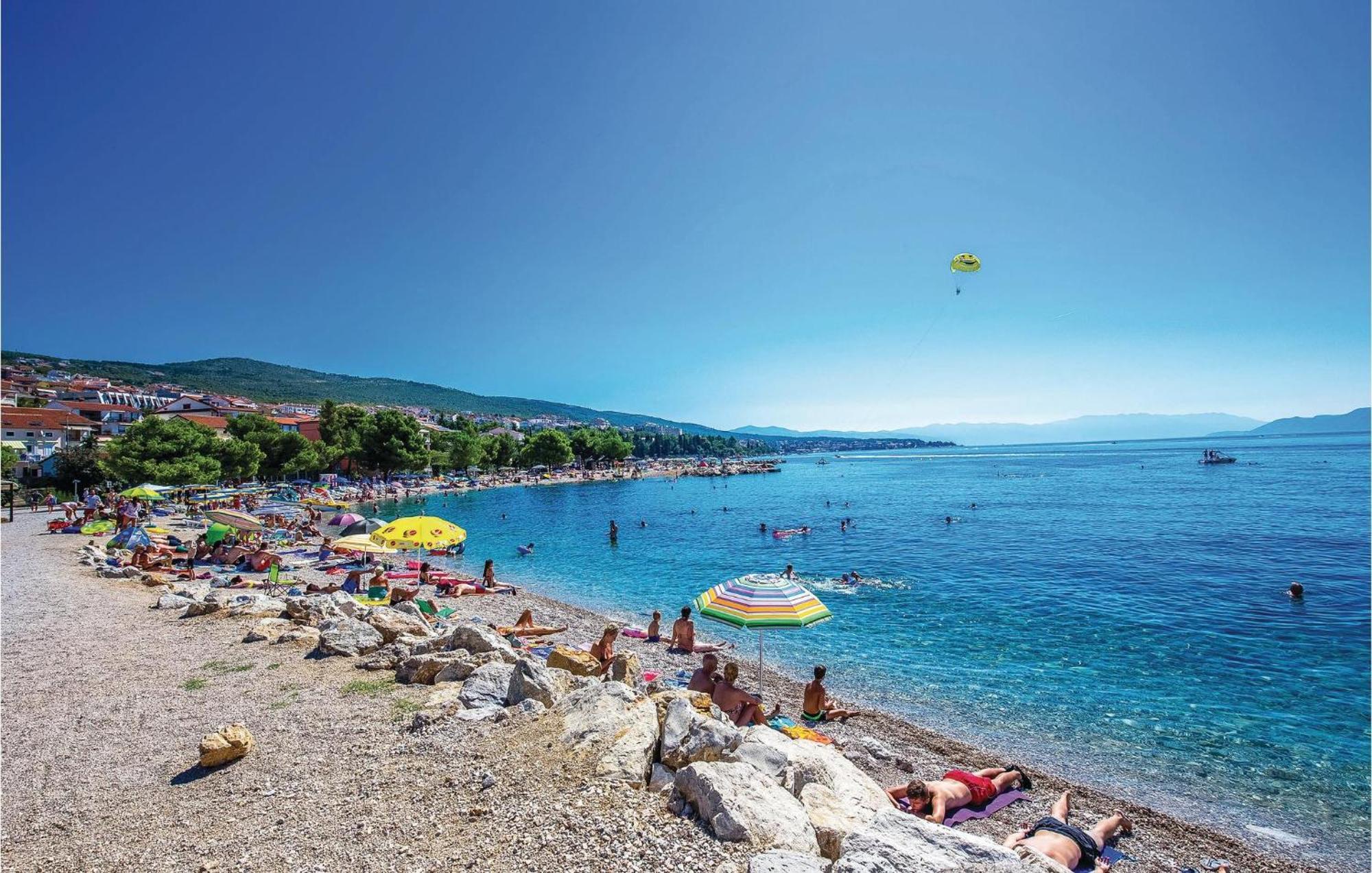 Cozy Apartment In Crikvenica With House Sea View Экстерьер фото
